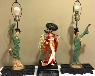 Unique Asian Style Lamps