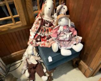 Stuffed Handmade Rabbits