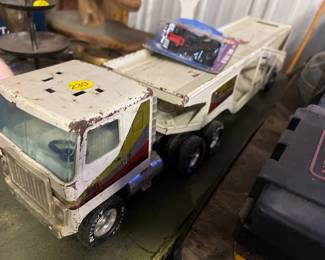  BIG RIG AUTO TRANSPORT & TRAILER, HOT WHEELS