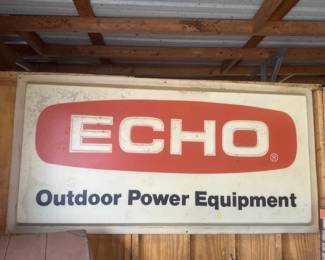 ECHO POWER EQUIPMENT SIGN