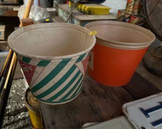 TOM’S & SCHLITZ POPCORN BUCKETS