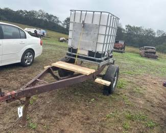 TRAILER FRAME AND SKID TANK
