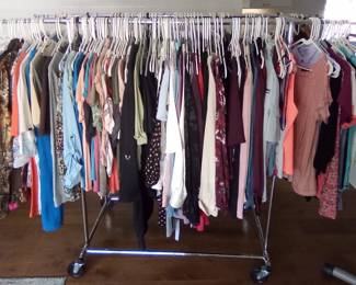 LOT'S OF QUALITY CLOTHES. SOME STILL WITH TAGS!
