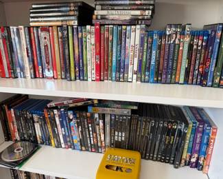 Tons of DVS's including Star Trek Sets & Harry Potter