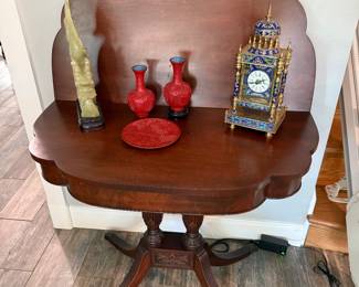 Gorgeous Antique Mahogony Flip Top Game Table