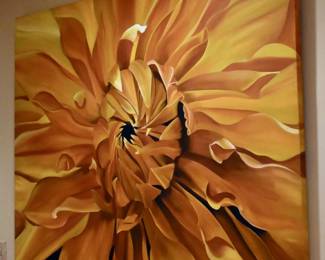 Willa Spivak flower painting