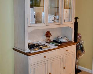 Matching painted hutch