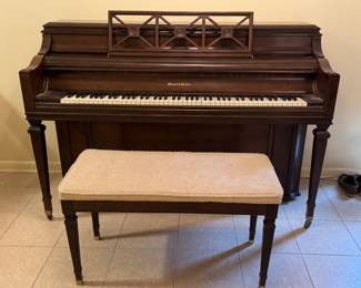 Mason and Hamlin Studio upright paino