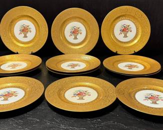 Hutschenreuther Gelb LHS Bavaria place plates