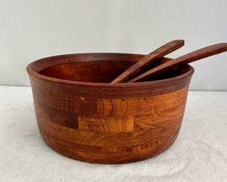 teak salad bowl