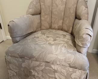 traditional upholstered chair