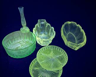 Uranium glass