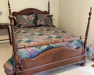 Berkey and Gay double four poster bed