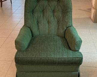 tufted accent arm chair