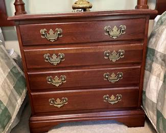 Cresent Chippendale style nightstand
