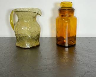 Morgantown crinkle glass