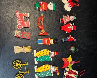 Vintage Christmas ornaments