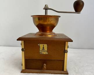 West Germany wood coffee grinder