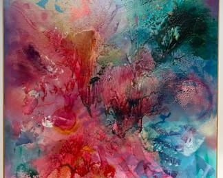 Courting Wild Obscurity 1990 by Christine Fogg (20th Century) 