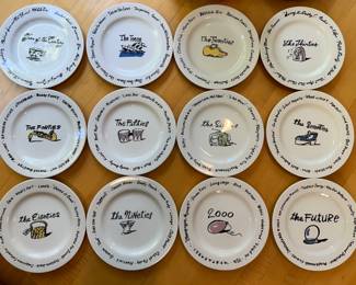 Decade Plates of the 20th Century