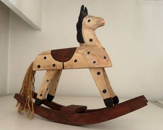 Folk Art Rocking Horse
