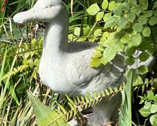 Cast Cement Garden Sculpture