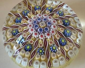 Millefiori Paperweight, Murano Italy