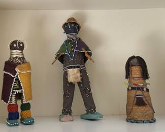 Vintage Ndebele Dolls from Africa
