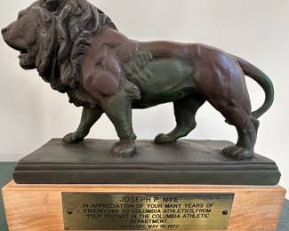 Columbia Athletic Department Appreciation Award