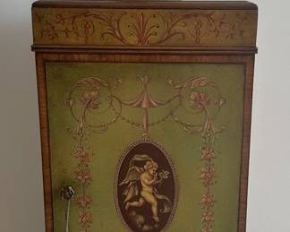 Hand decorated cabinet 