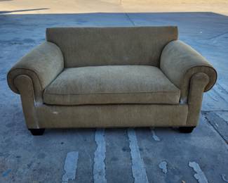 Gold/tan loveseat
$160