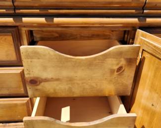 Same chest of drawers just showing the cool middle wood drawers. 
$80