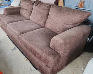 3 seat brown sofa
$100