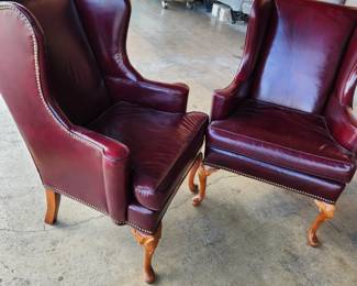 Same chairs as on the previous picture just showing at a different angle. 
$200 for both. 
