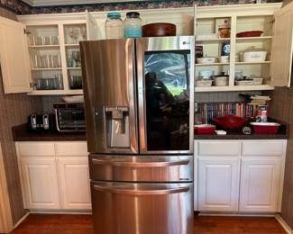 LG Instaview Door-in-Door Refrigerator and more kitchen