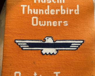 Really neat scrapbook from T-bird events with lots of pictures