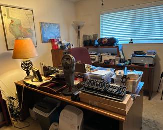 Office - lots of supplies and some electronics