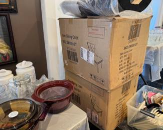 Based, colander, Pyrex, canister