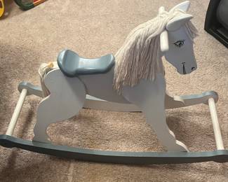 Wooden Rocking Horse