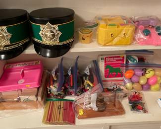 Vintage Assorted Toys Fischer Price, Mattel