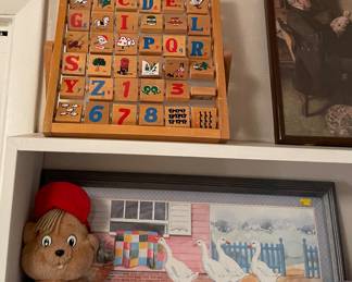 Vintage Assorted Toys Fischer Price, Mattel