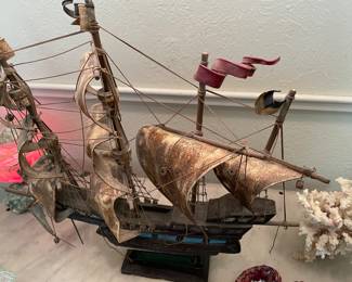 Clipper Model Ship, Coral