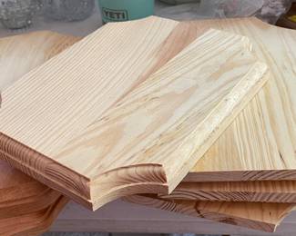 Unstained Wooden Plaques