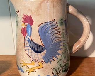Vintage Rooster Pitcher Japan