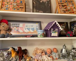 Vintage Assorted Toys Fischer Price, Mattel