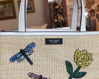 Kate Spade Woven Dragonfly Purse