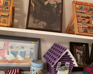 Vintage Assorted Toys Fischer Price, Mattel