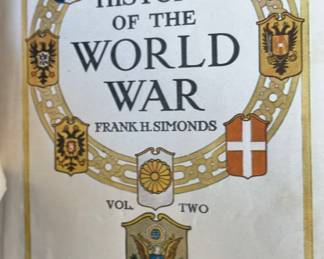 History of the World War Volumes 1 through 5