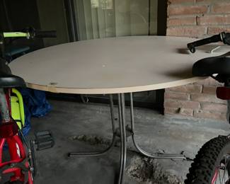 Patio Table, Bicycles