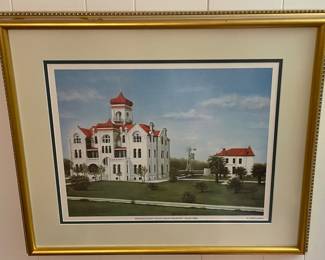 Chest of Drawers with Mirror, Touch On Lamps, Assorted Sewing Notions and Fabric
